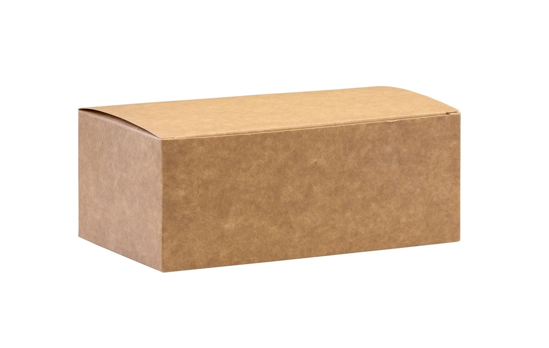 Rectangular Kraft Card Food Boxes - Multiple Sizes