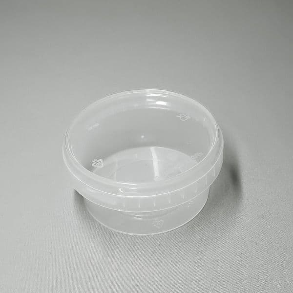 608 x 210ml Round Tamper Evident Containers and Lids